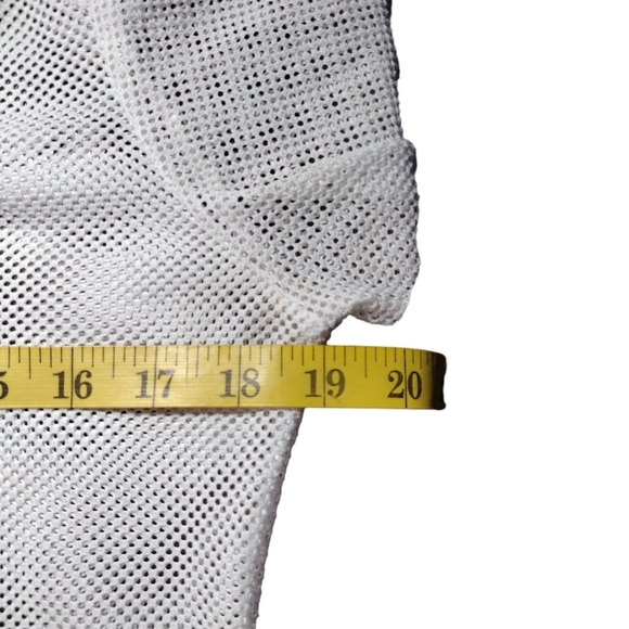 Objex Crop Mesh Hoodie - Picture 5 of 7